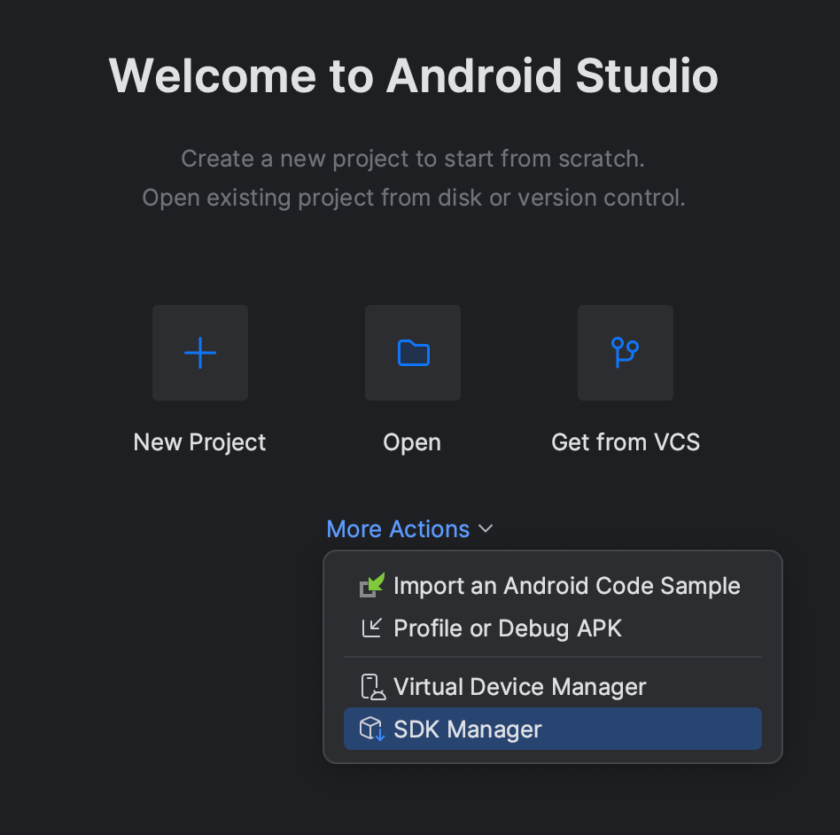 Instalando Android SDK pelo Android Studio